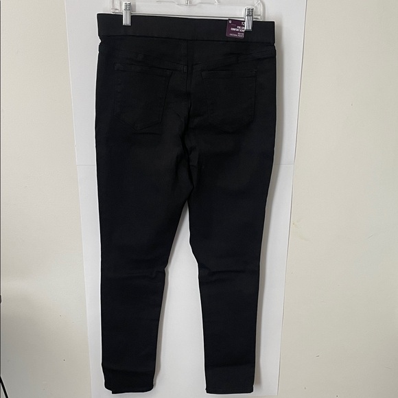 Gloria Vanderbilt Women's Pull-on Comfort Jean, High-Rise Pockets Black, 12 / Z2 - Picture 3 of 12